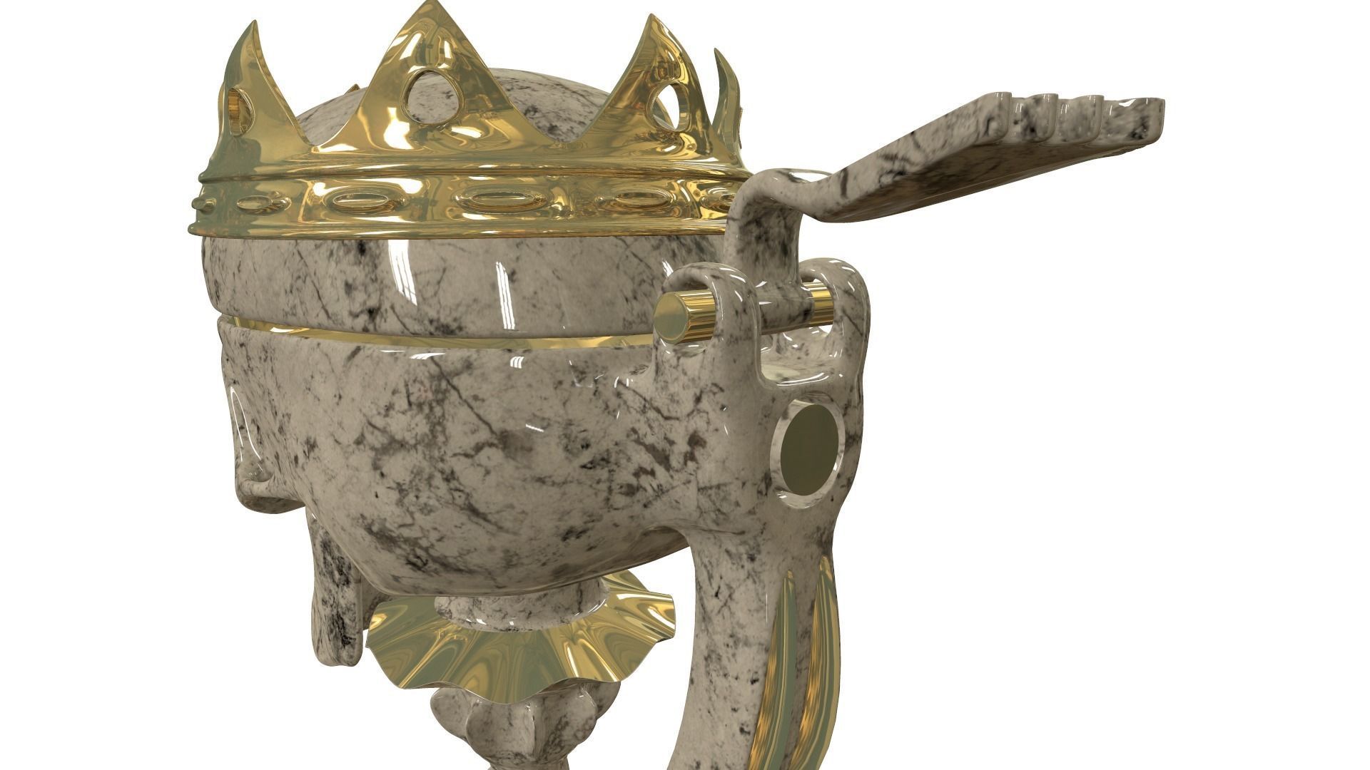 Mug-SKULL 3D print model_6