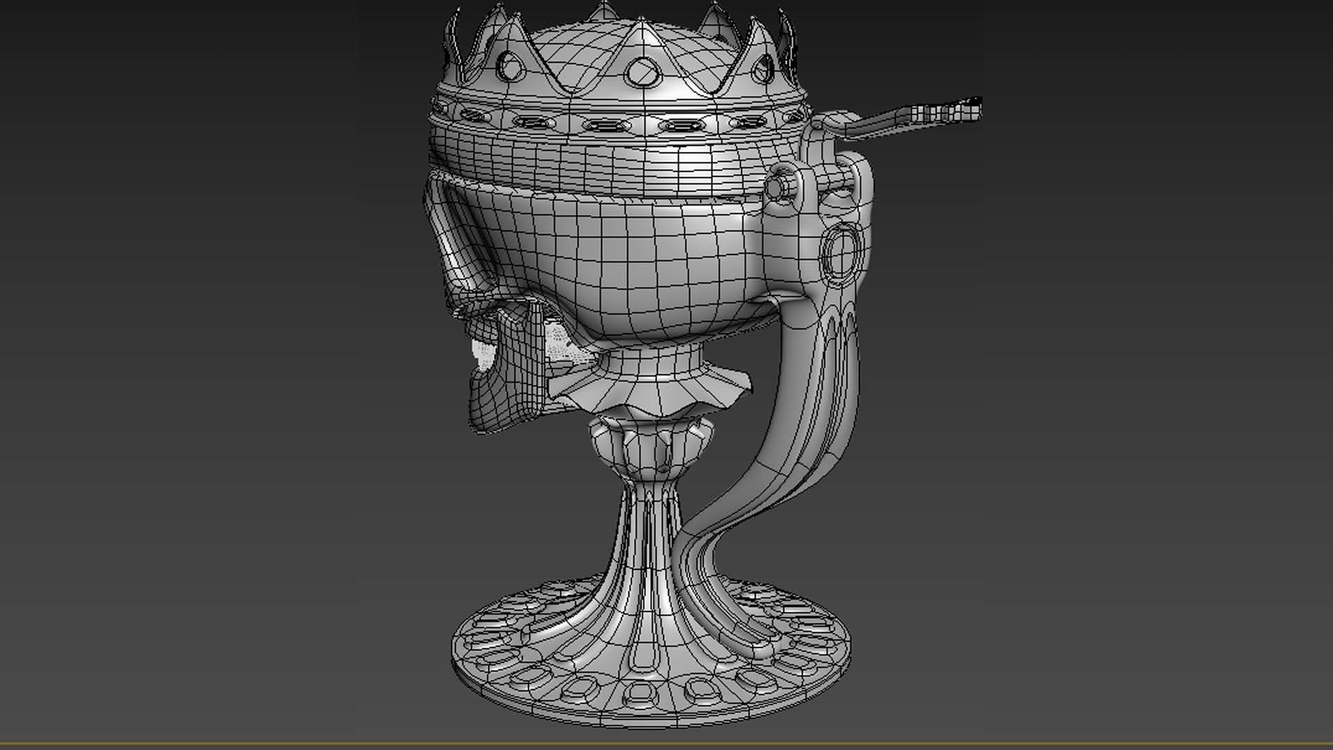 Mug-SKULL 3D print model_10