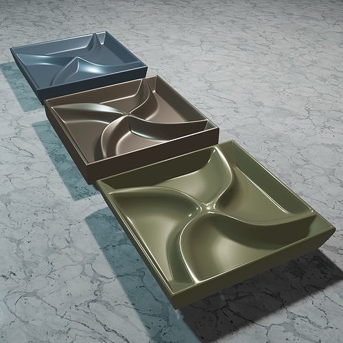 3D MODEL STL FILE SERVING TRAY-11 FOR CNC ENGRAVING MACHINE 3D print model