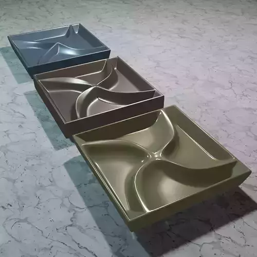 3D MODEL STL FILE SERVING TRAY-11 FOR CNC ENGRAVING MACHINE 3D print model
