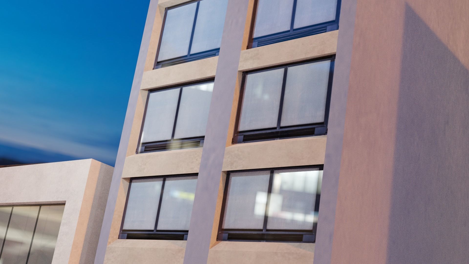 Low Poly Colombian Street House Low-poly 3D model_20