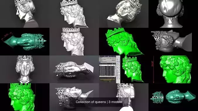 Collection of queens