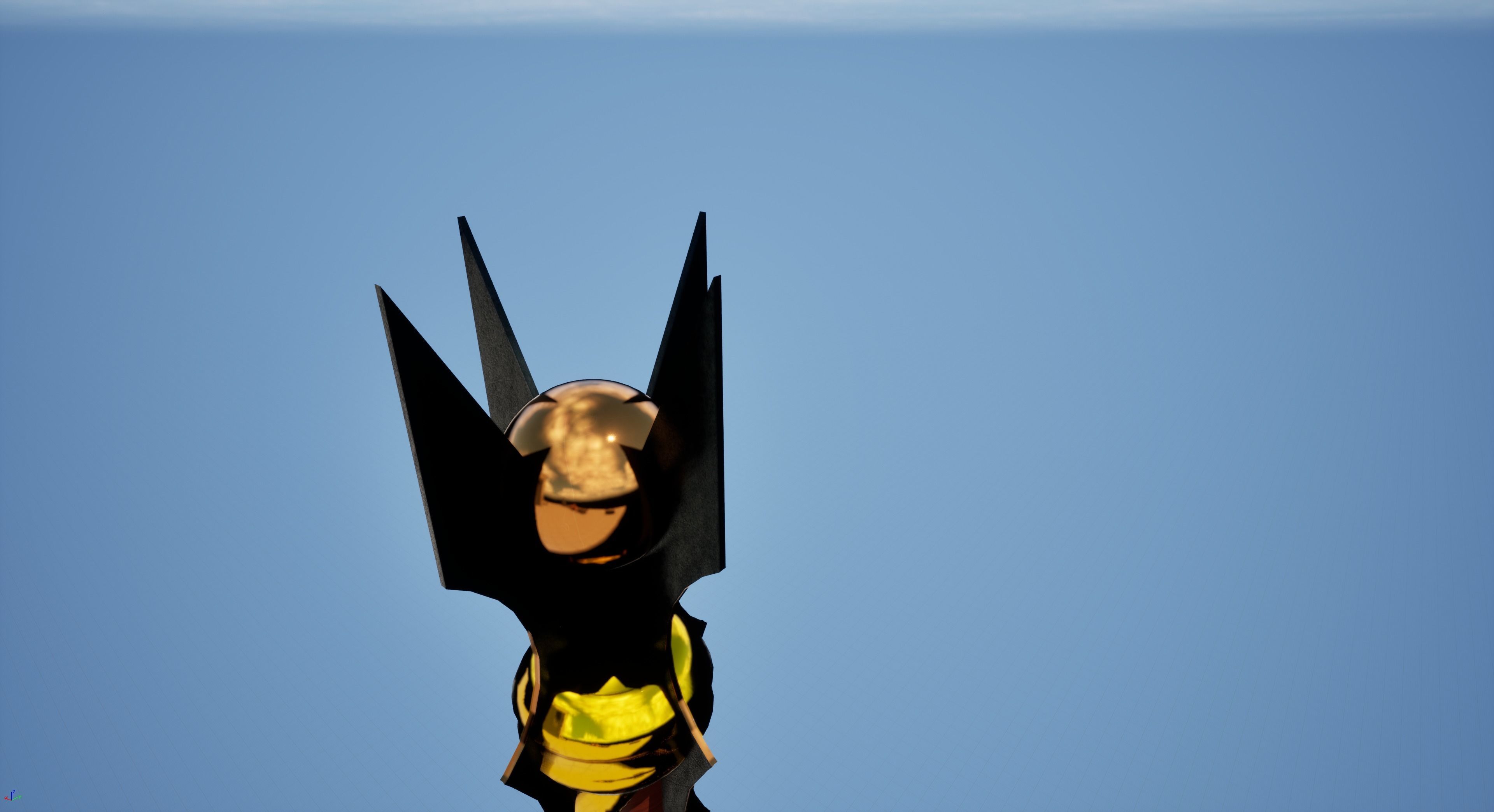 Wooden Staff 3D model_5