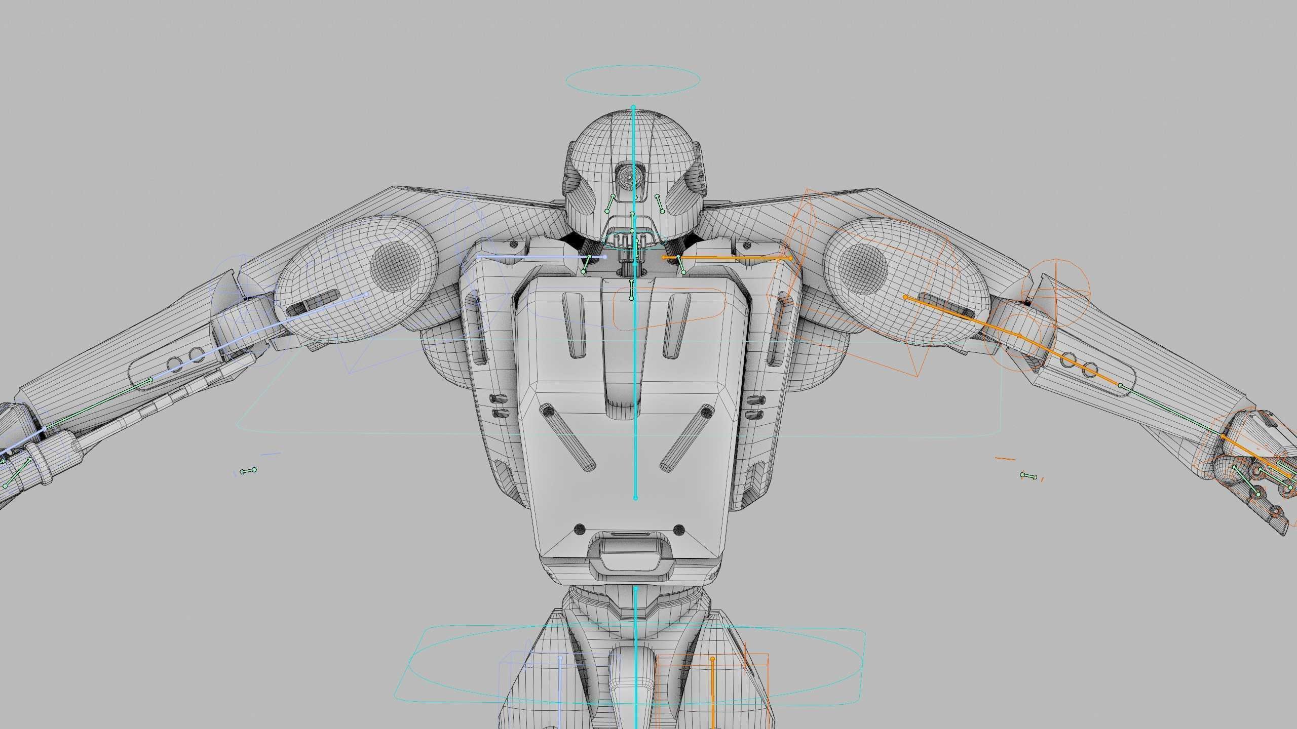 BATTLE DROID QORA  Rigged for Unreal Engine - Unity - MIXAMO 3D model_42