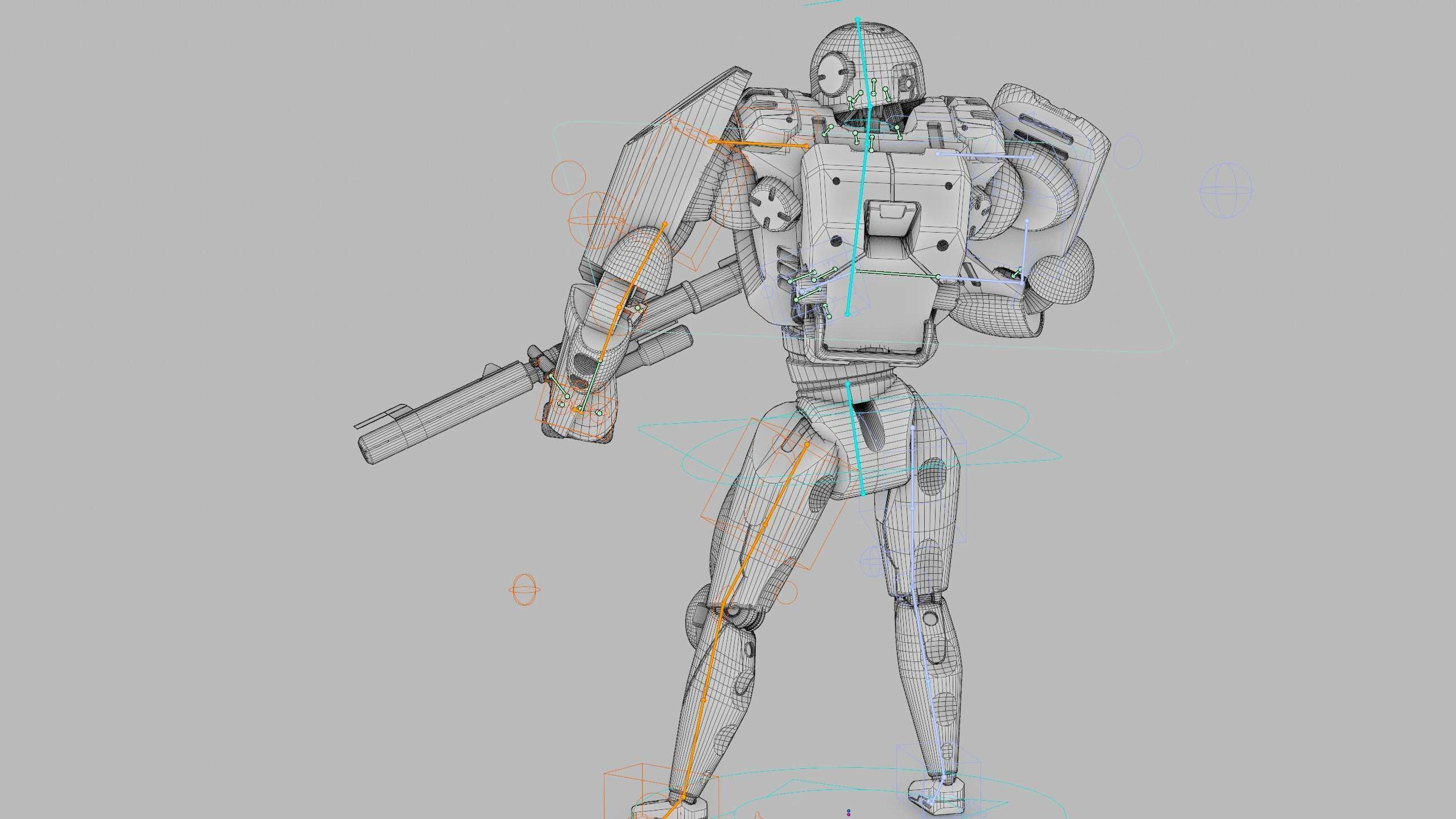 BATTLE DROID QORA  Rigged for Unreal Engine - Unity - MIXAMO 3D model_41