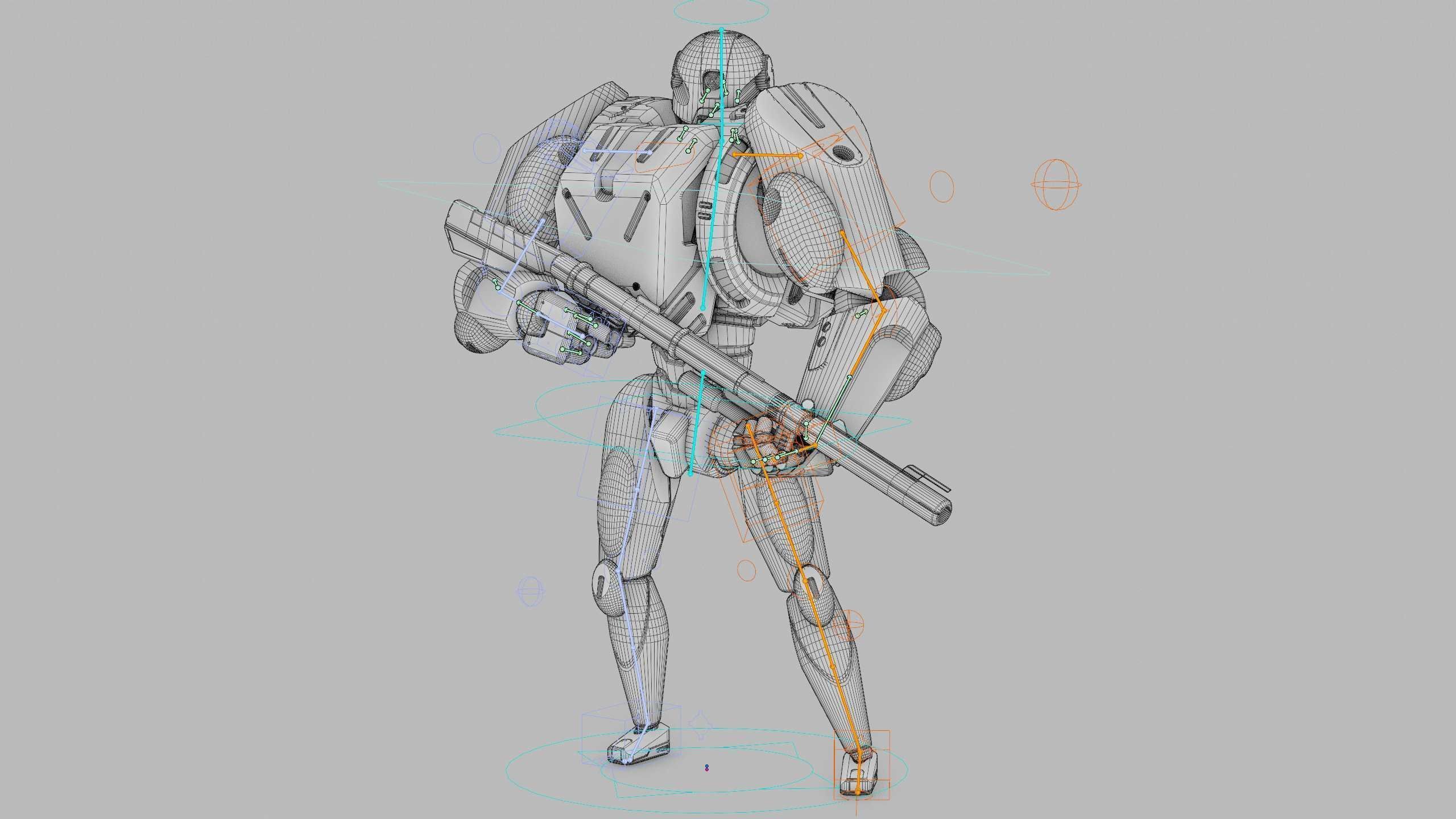 BATTLE DROID QORA  Rigged for Unreal Engine - Unity - MIXAMO 3D model_40