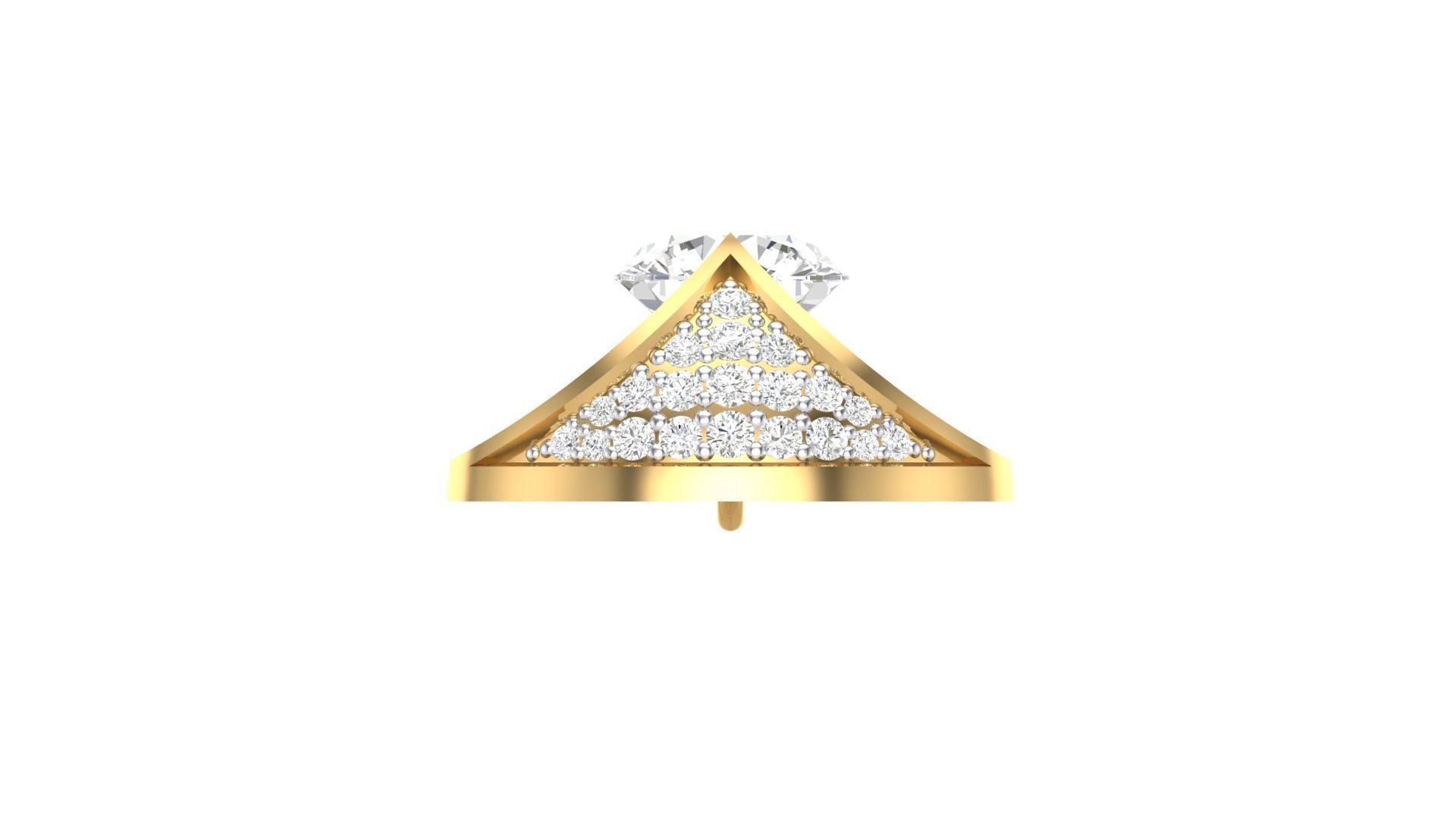 Caught My Eye Pendant 3D print model_3