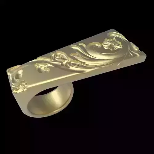 adjustable ring version 2 with engraving 1 