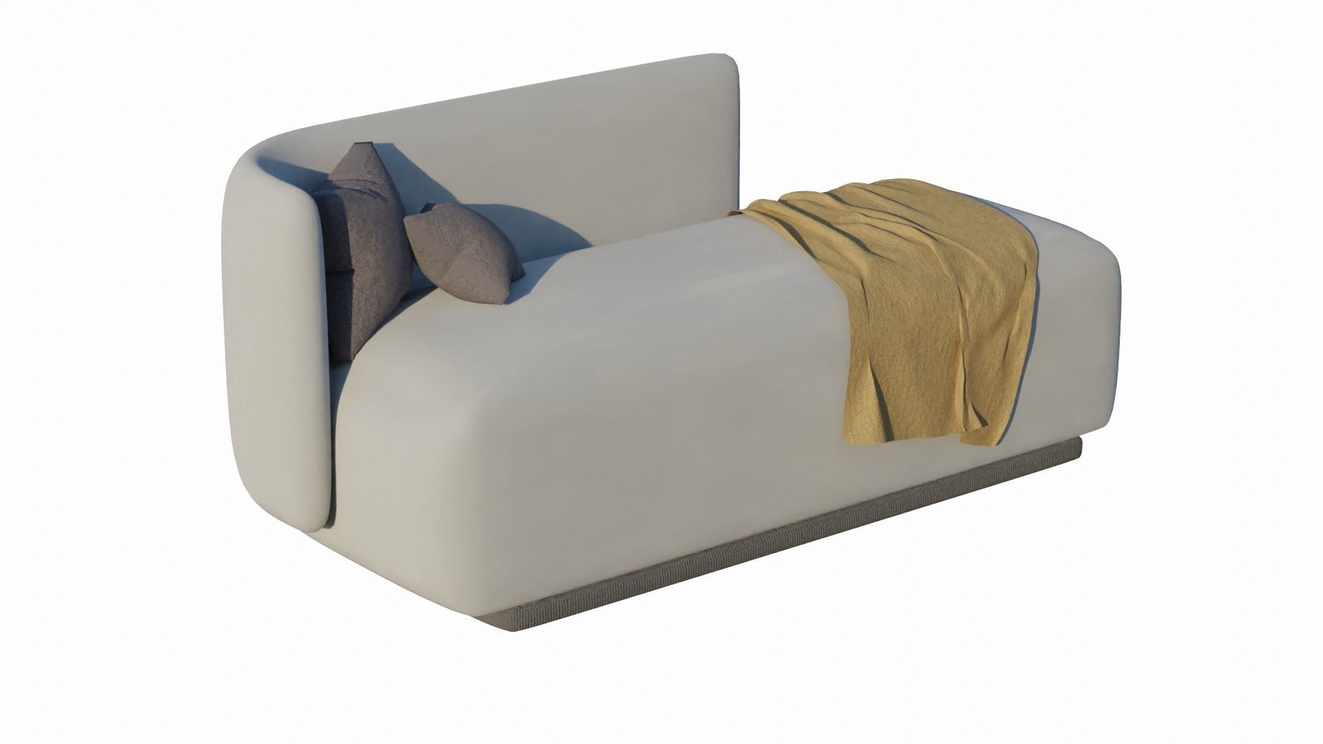 SOFA FOR INTERIOR Low-poly 3D model_1