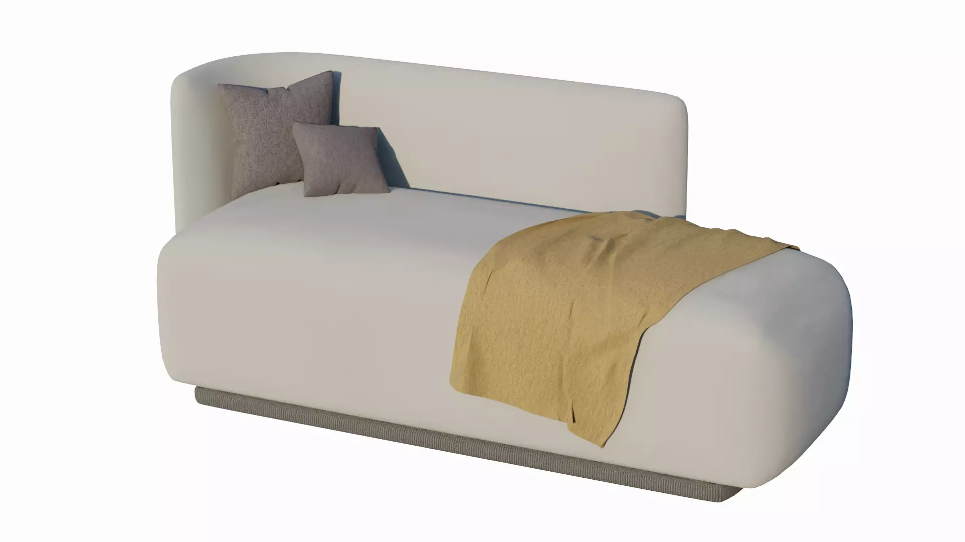 SOFA FOR INTERIOR Low-poly 3D model_0