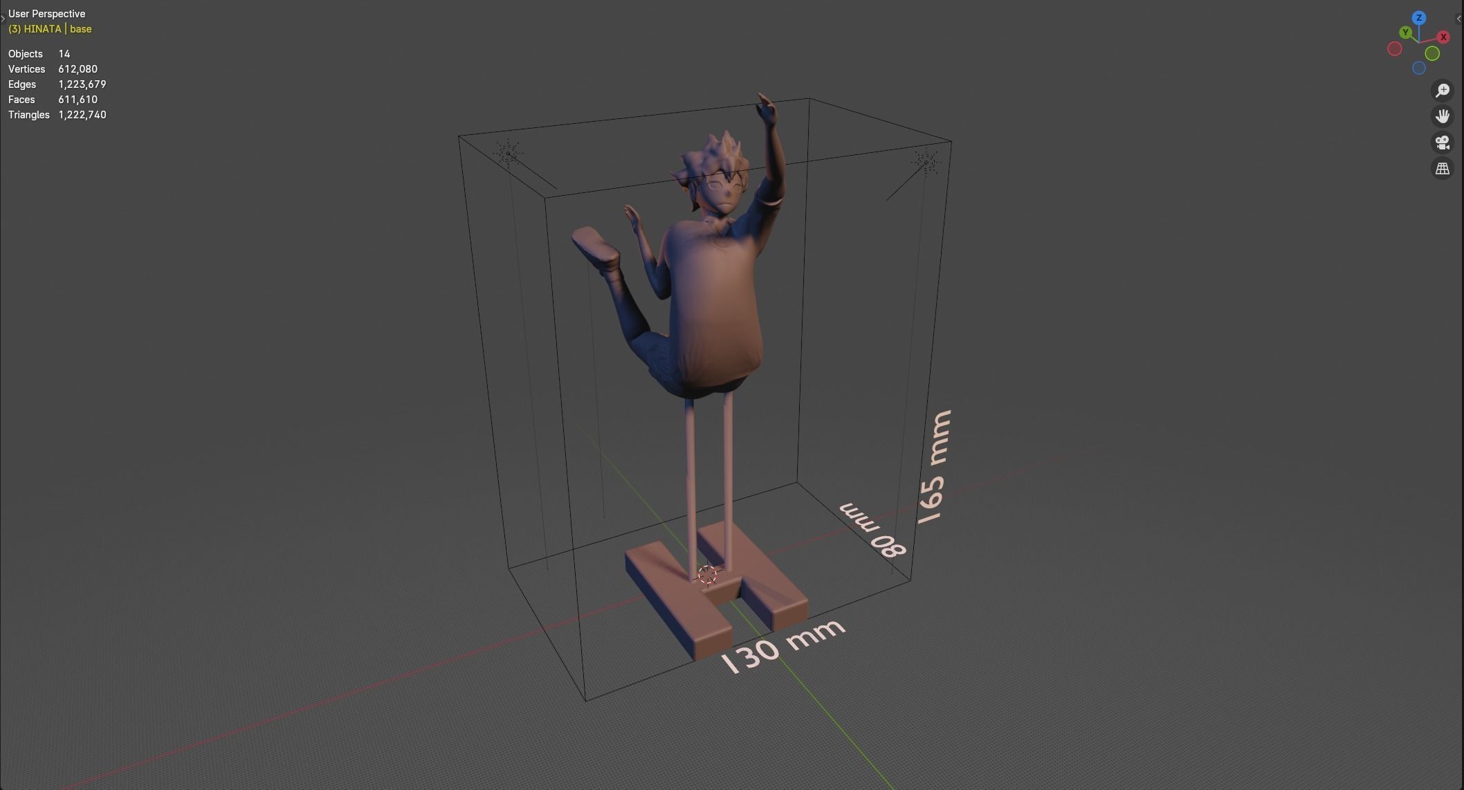 Hinata from Haikyuu 3D print model_5