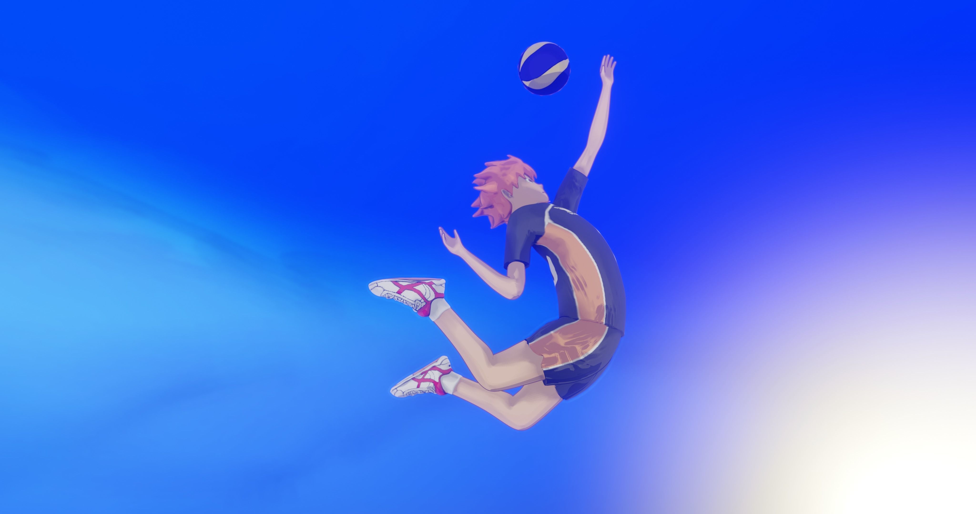 Hinata from Haikyuu 3D print model_1