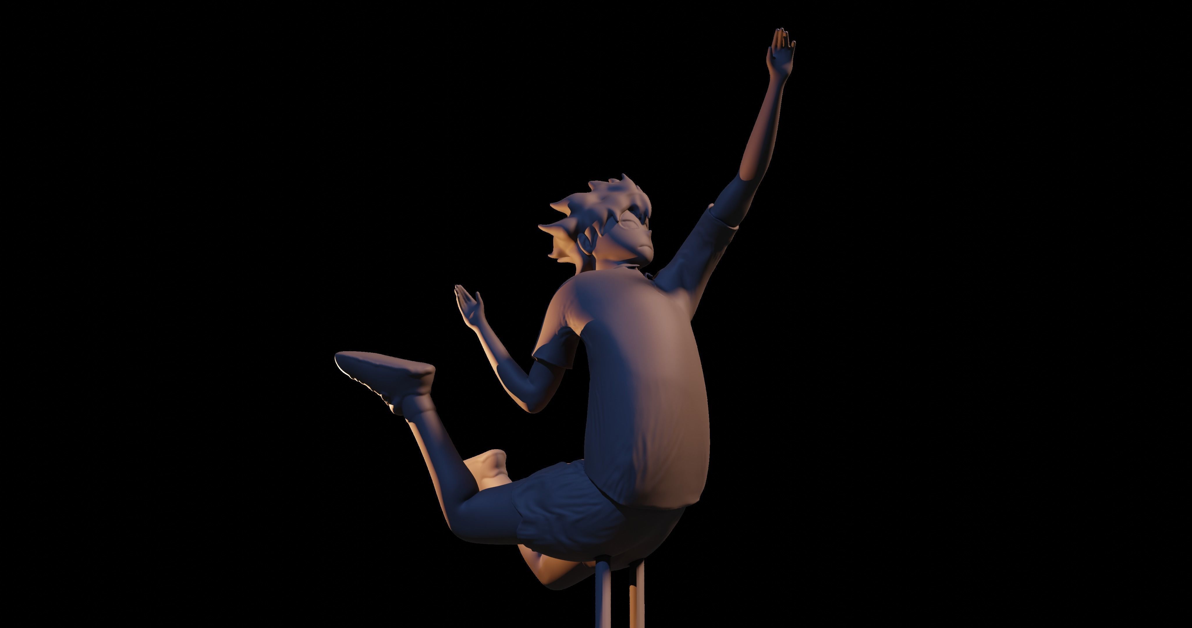 Hinata from Haikyuu 3D print model_2