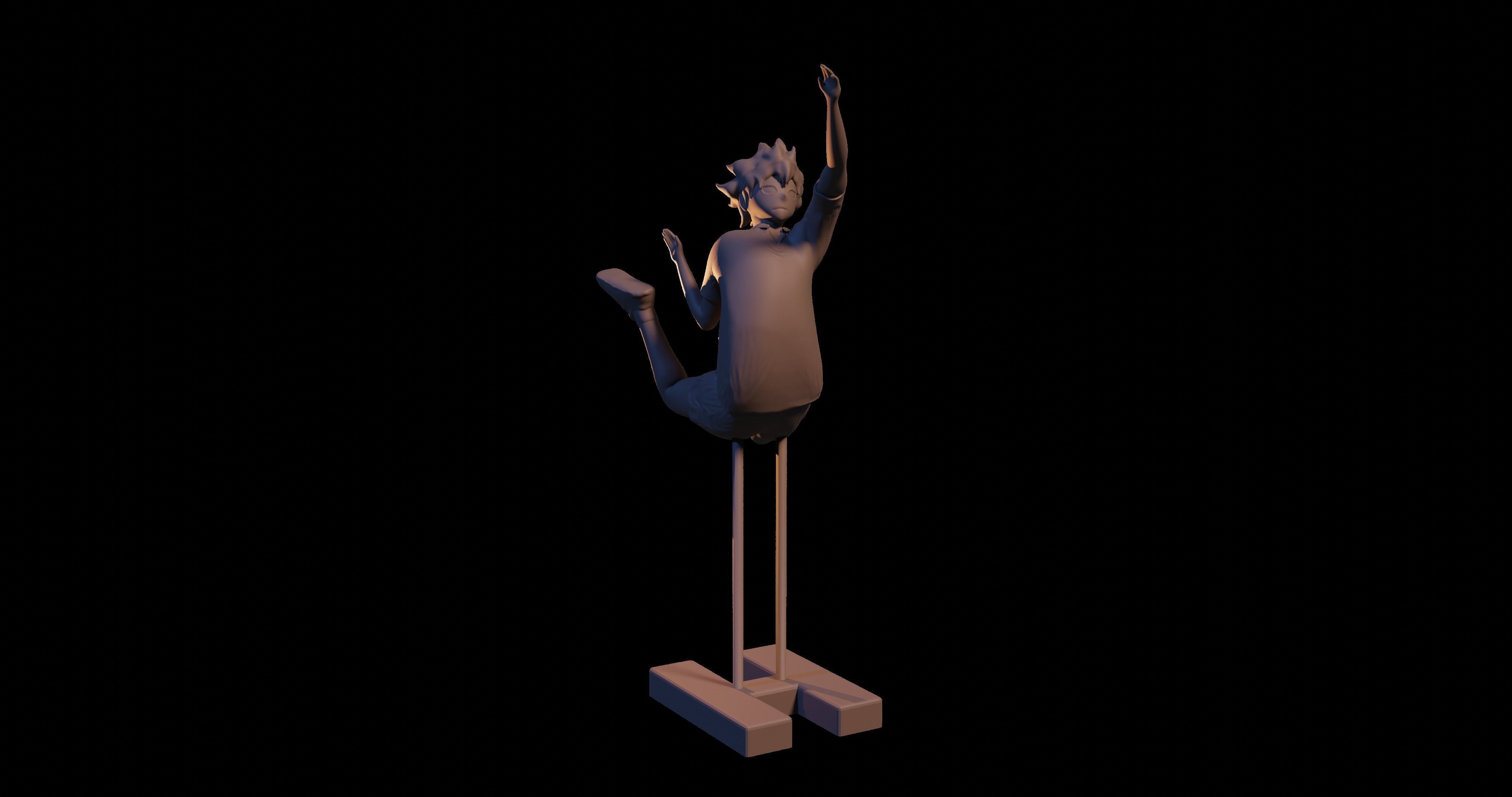 Hinata from Haikyuu 3D print model_4