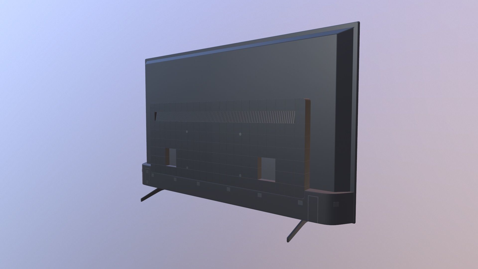 SONY LED 3D model_11