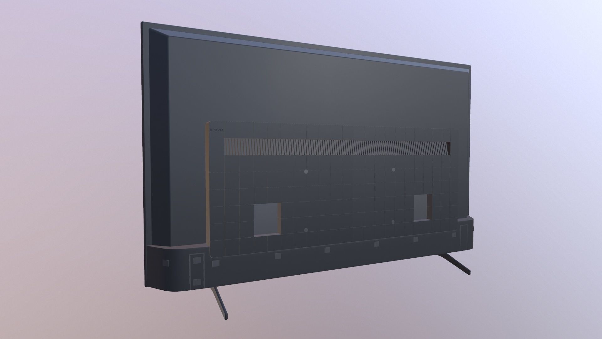 SONY LED 3D model_6