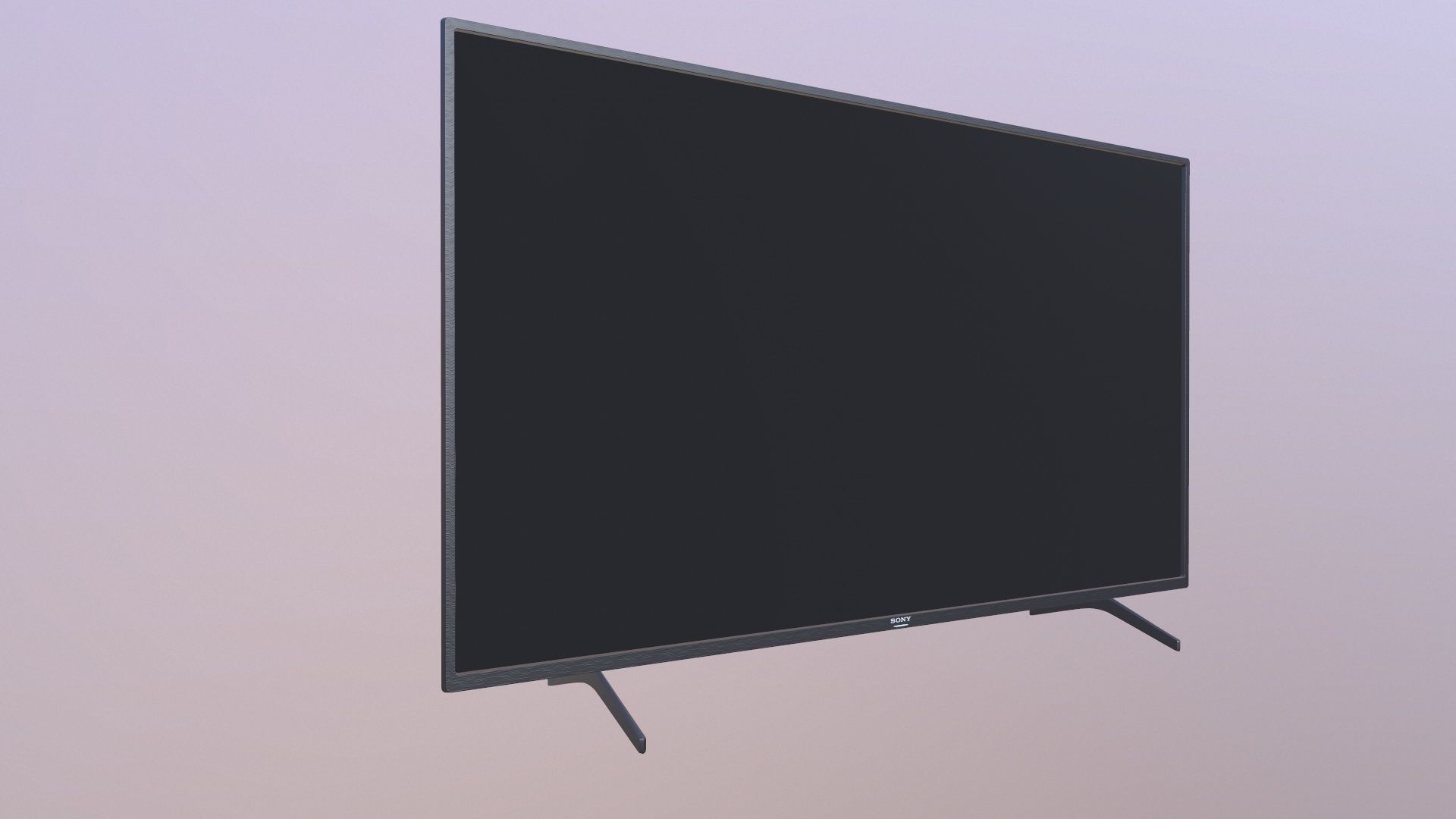 SONY LED 3D model_5