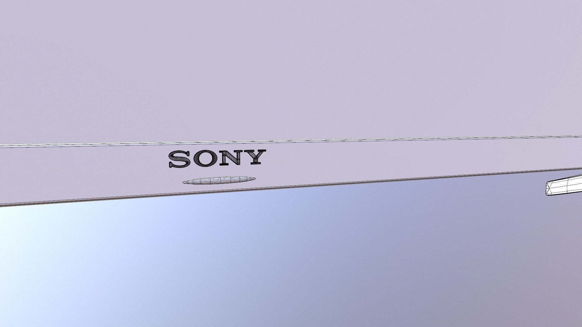SONY LED 3D model_17