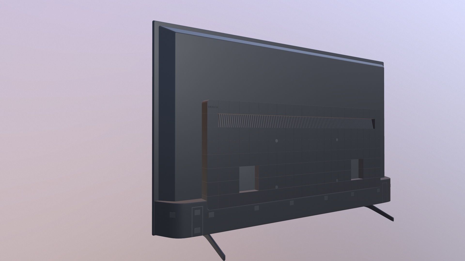 SONY LED 3D model_9