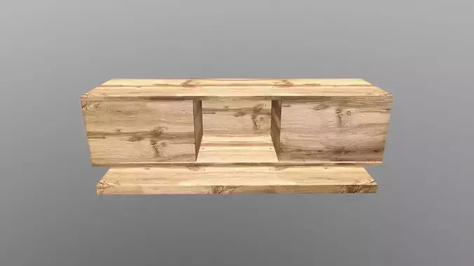 Wooden TV Stand