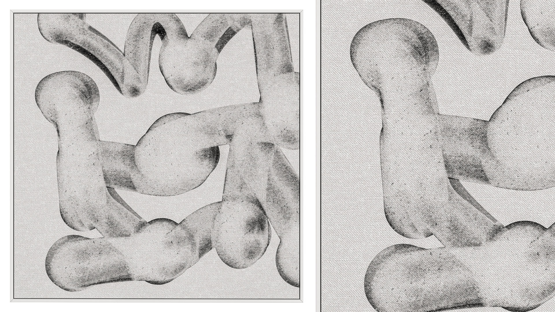 6 Abstract Frames Set 008 3D model_5