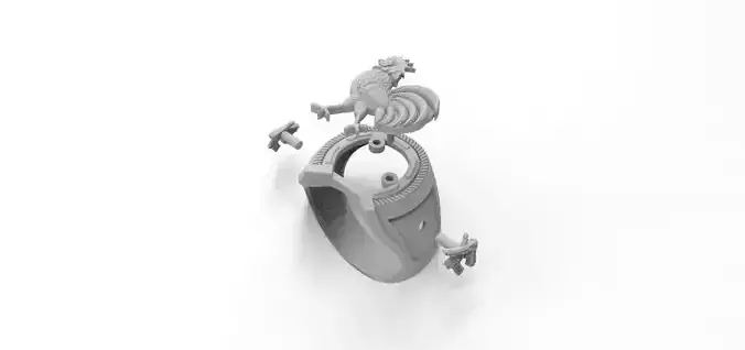 HERRADURA GALLO  3D print model