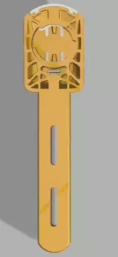 WAHOO ELEMNT BOLT V2 SPOON MOUNT FOR ANY AERO HANDLEBARS 3D print model