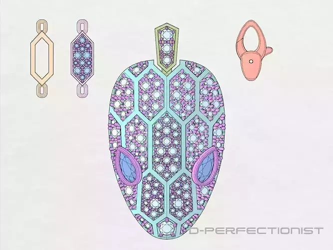 BVLGARI Serpenti Necklace - Full Diamond