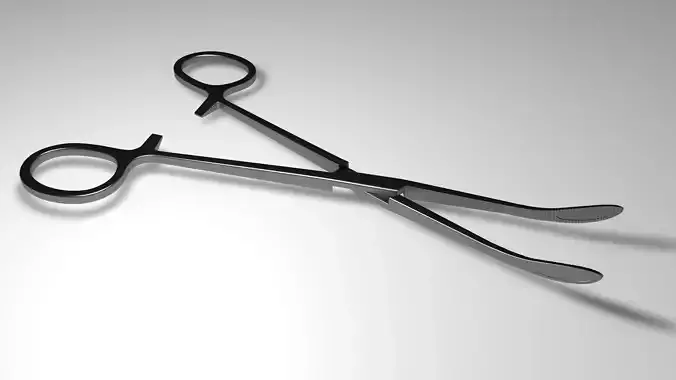 Kocher forceps - surgical instrument