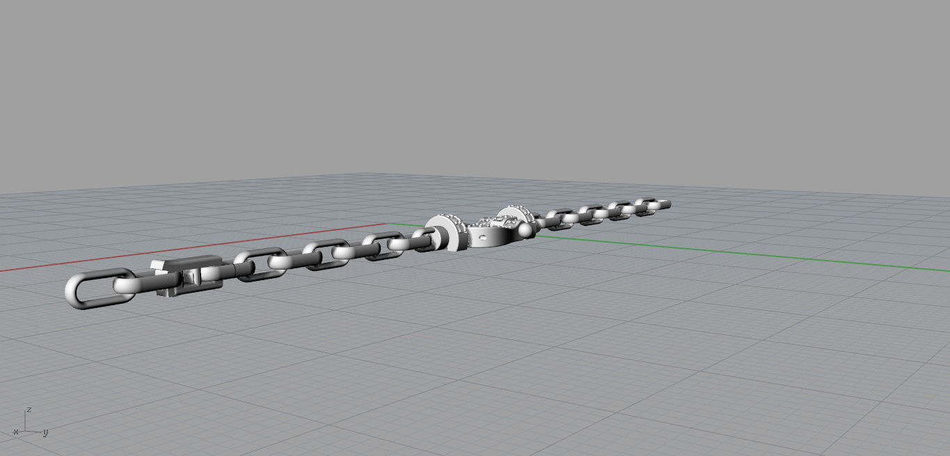 Fred Force Large Bracelet 3D print model_8