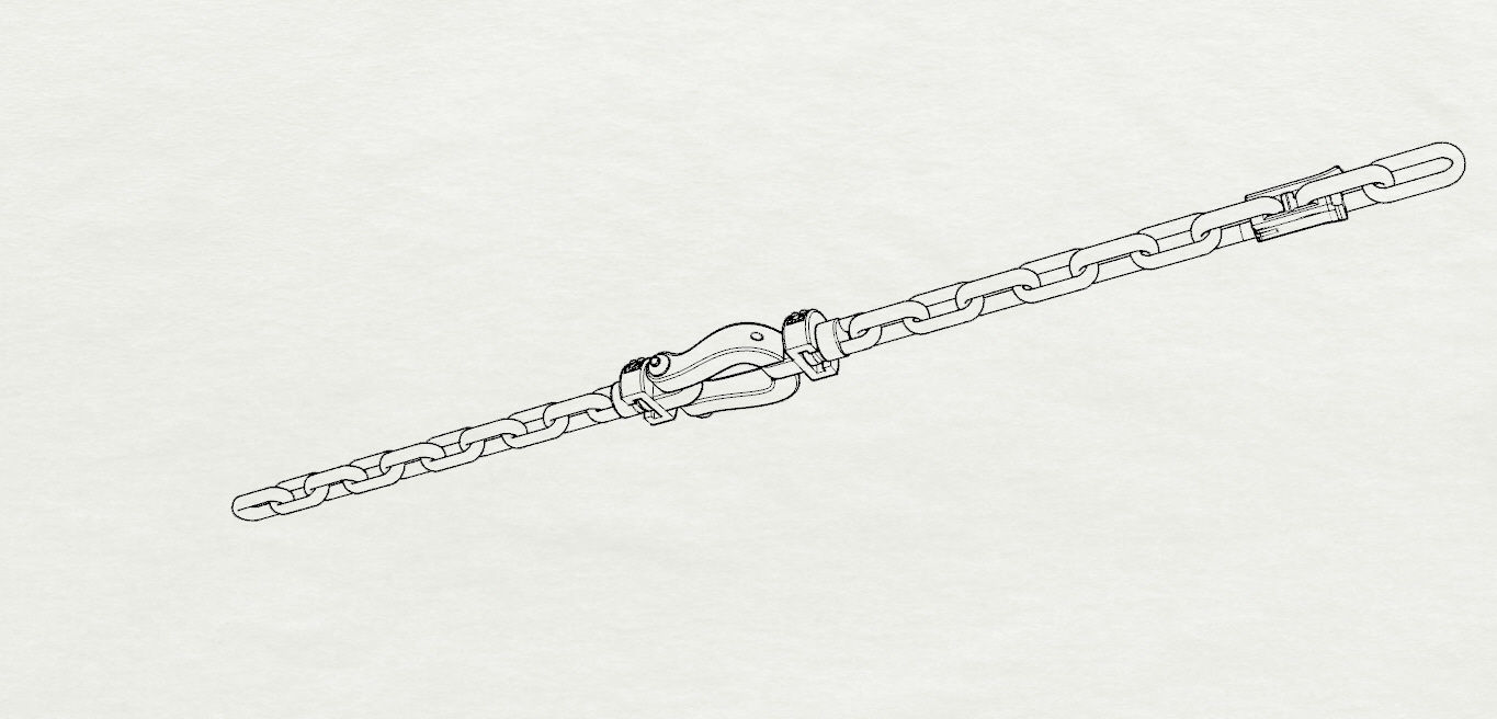 Fred Force Large Bracelet 3D print model_15