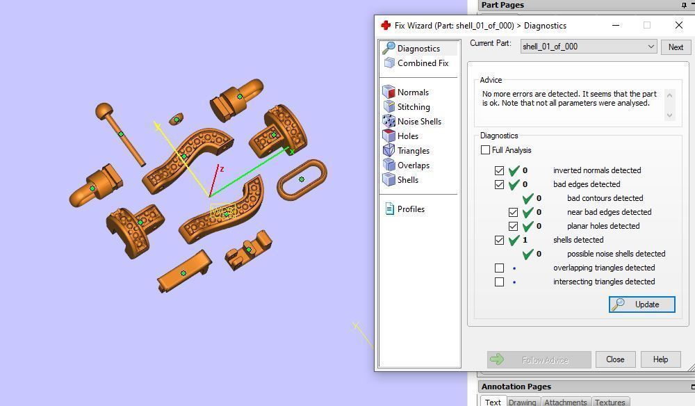 Fred Force Large Bracelet 3D print model_5