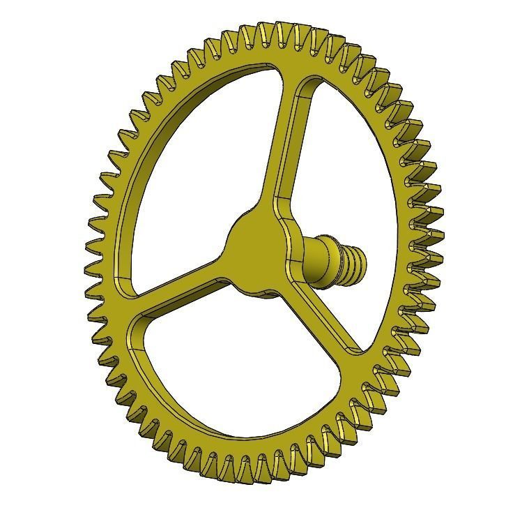 involute gear 1-6 3D print model_2