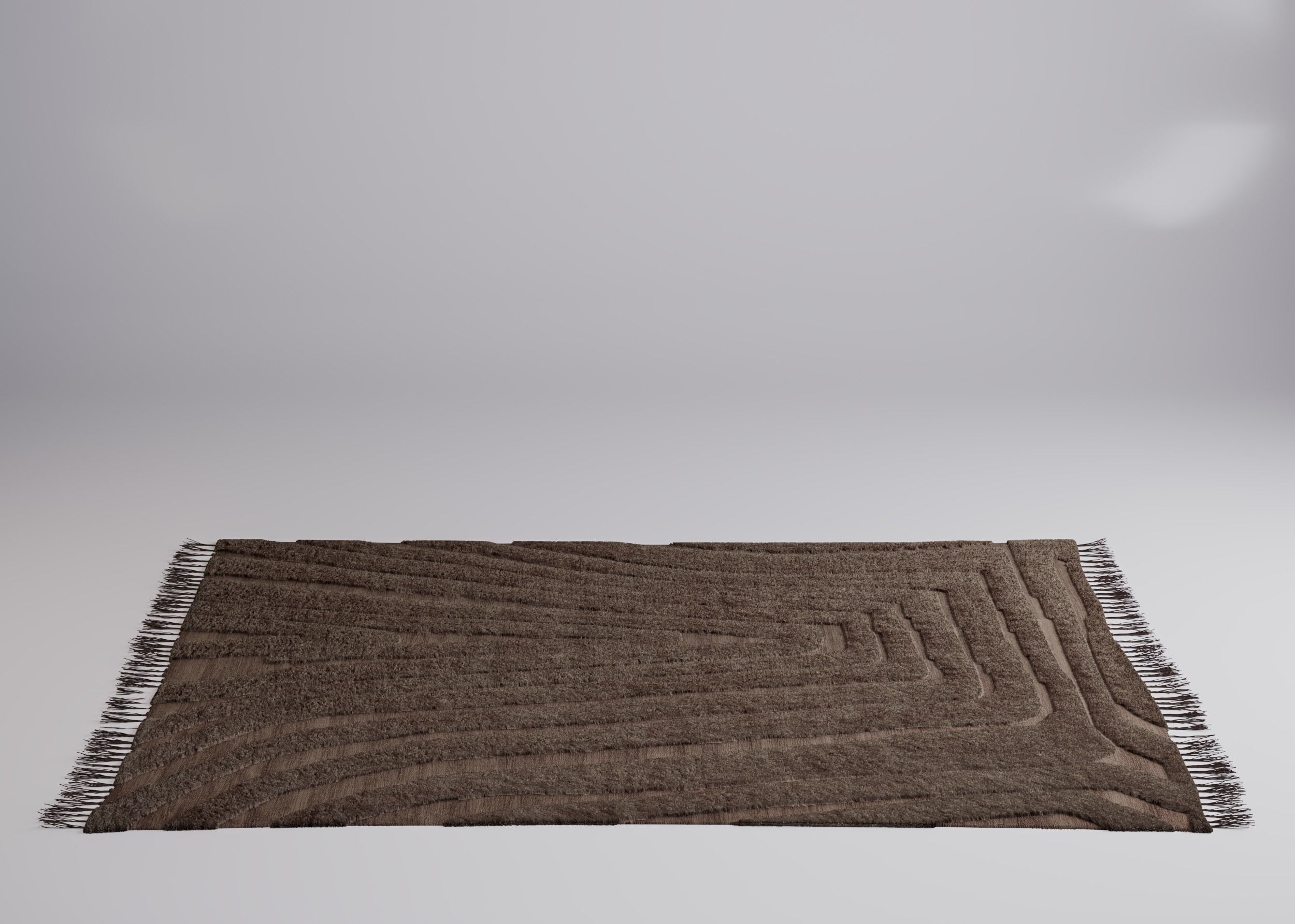 Atlas Rug traditional carpet 3D model_1
