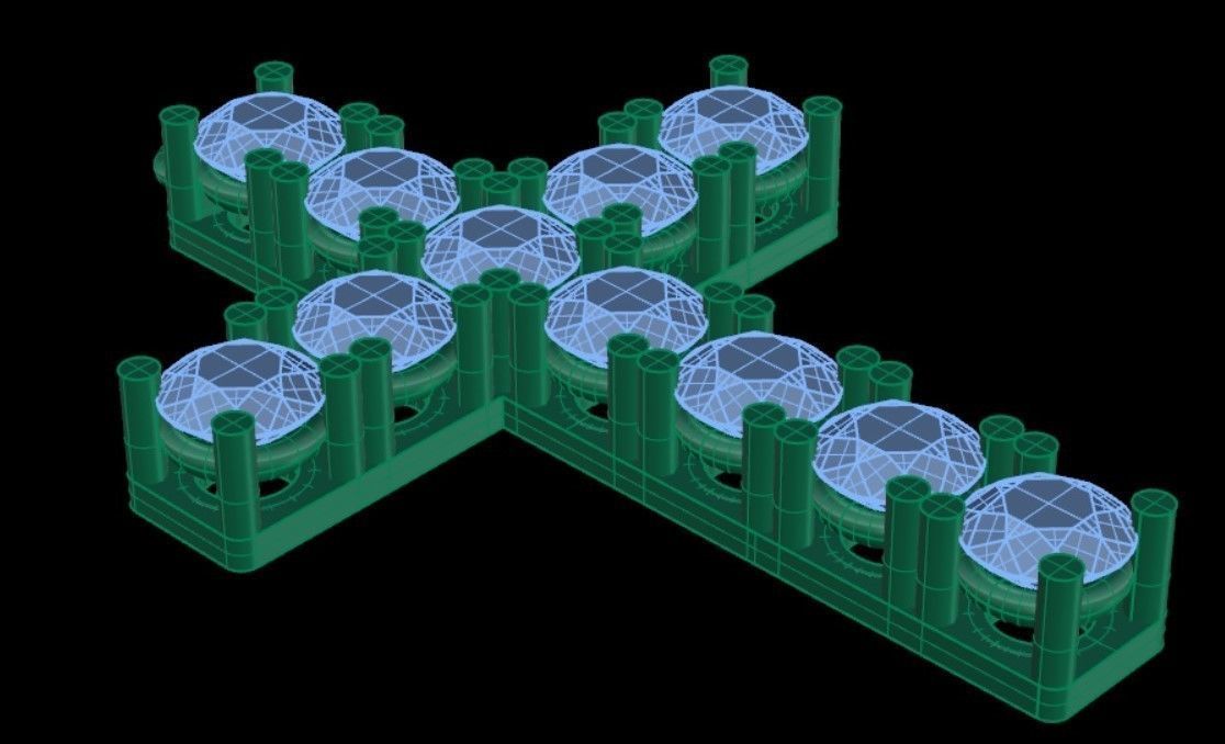 KUTSAL PIRLANTA HAC KOLYE 3DM STL OBJ FBX 3D BASKI MODELI 3D print model_16