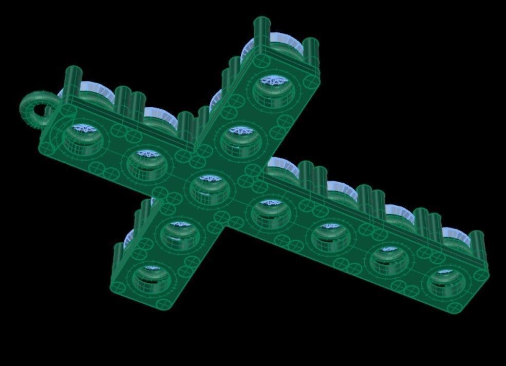 KUTSAL PIRLANTA HAC KOLYE 3DM STL OBJ FBX 3D BASKI MODELI 3D print model_17