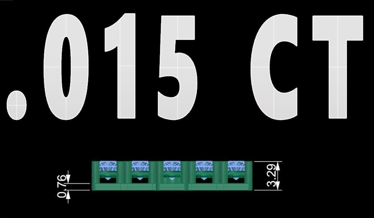 KUTSAL PIRLANTA HAC KOLYE 3DM STL OBJ FBX 3D BASKI MODELI 3D print model_13