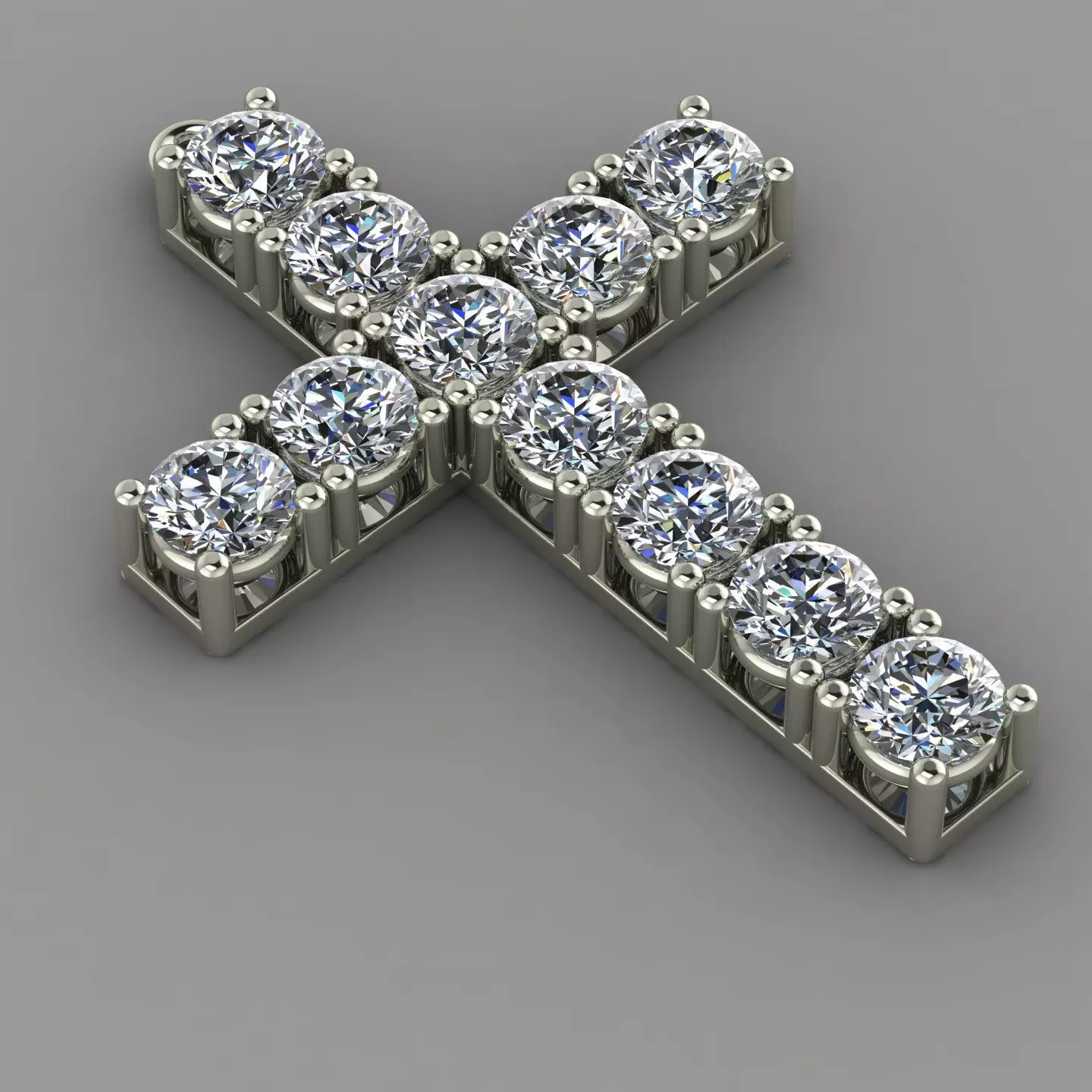 KUTSAL PIRLANTA HAC KOLYE 3DM STL OBJ FBX 3D BASKI MODELI 3D print model_0