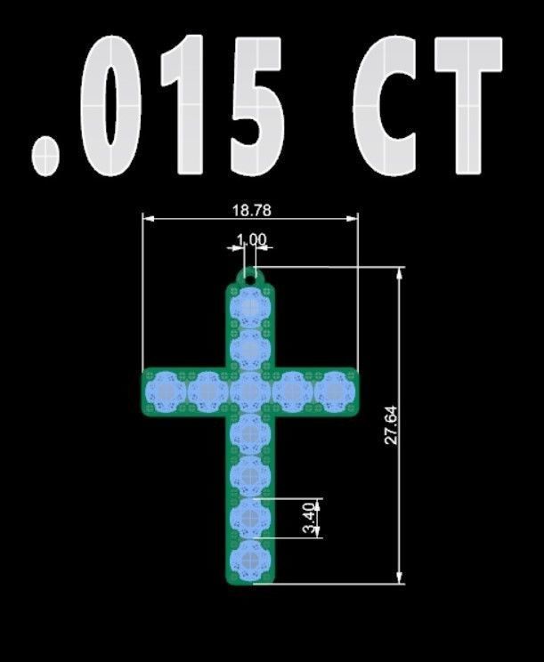 KUTSAL PIRLANTA HAC KOLYE 3DM STL OBJ FBX 3D BASKI MODELI 3D print model_14