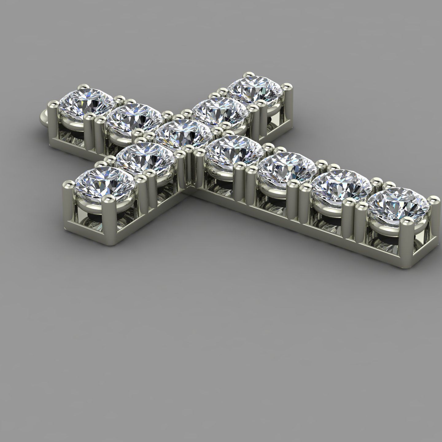 KUTSAL PIRLANTA HAC KOLYE 3DM STL OBJ FBX 3D BASKI MODELI 3D print model_2