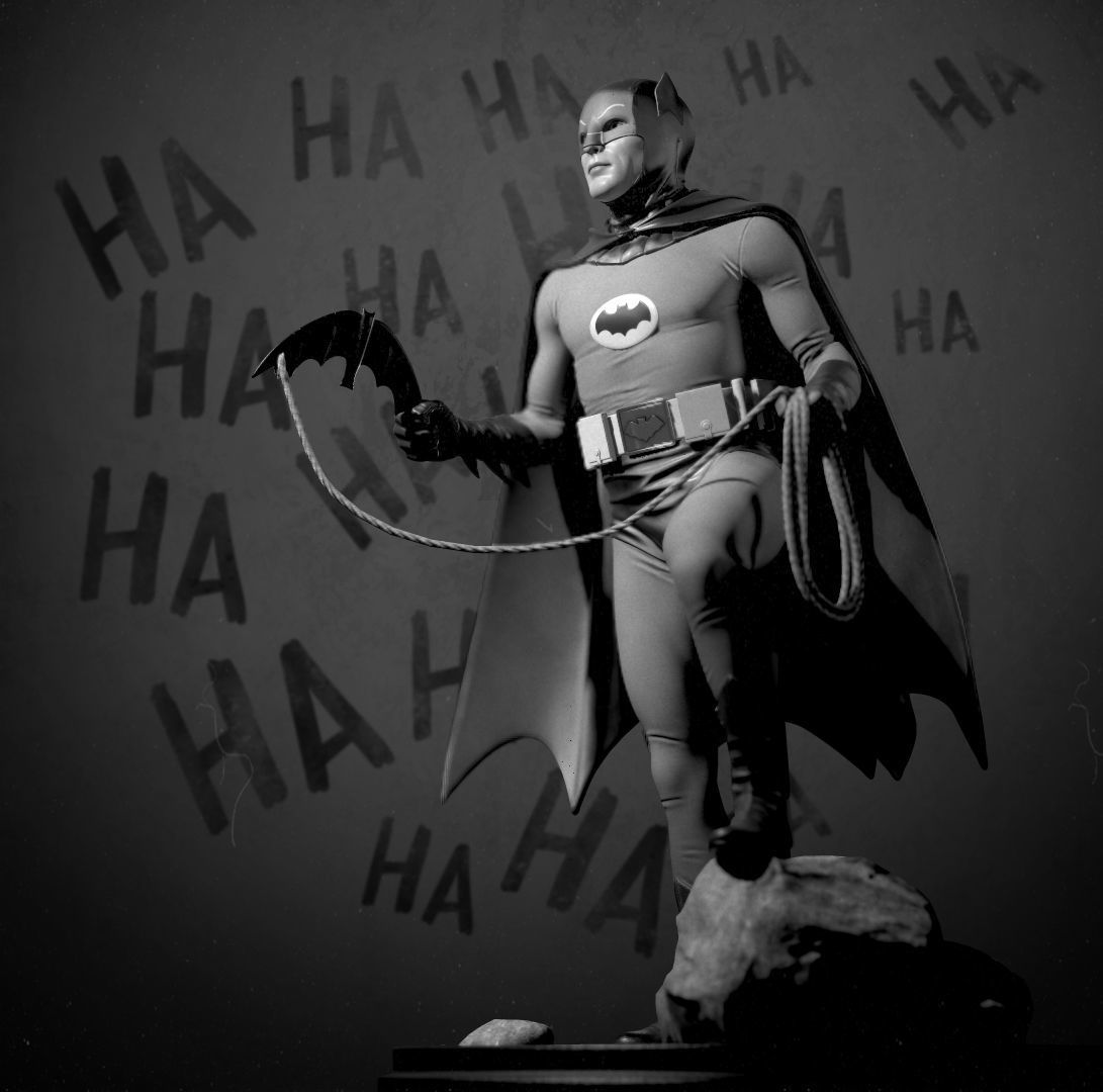 Batman 1966 3D print model_9