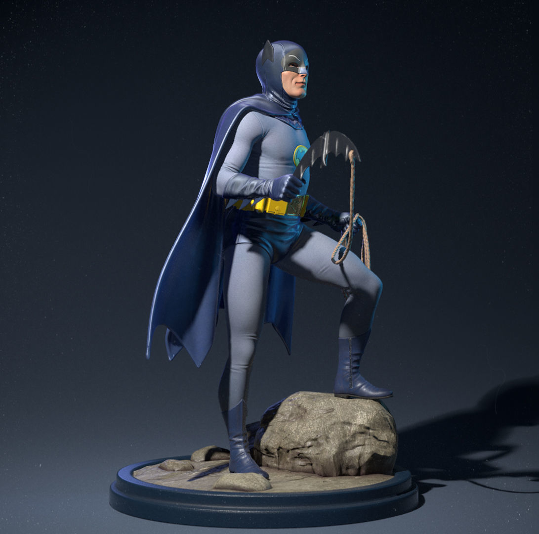 Batman 1966 3D print model_4