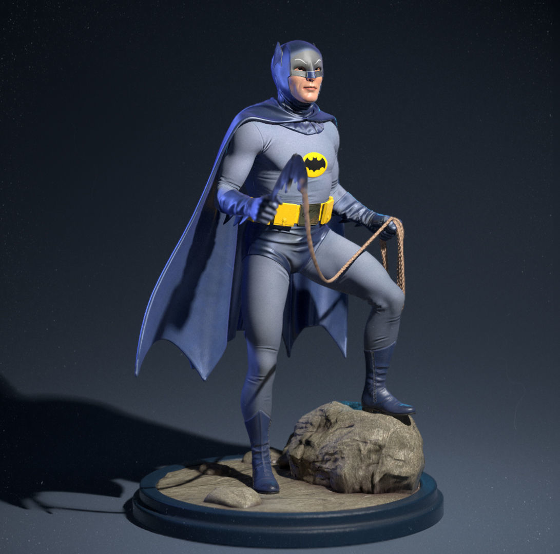 Batman 1966 3D print model_3