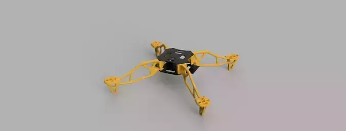 Ready to 3D Print Generative Drone - Same size as the F450 Frame