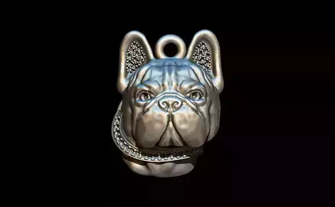 french bulldog pendant