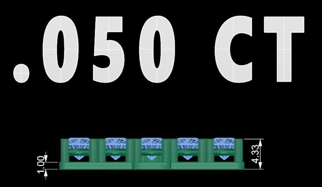 KUTSAL PIRLANTA HAC KOLYE 3DM STL OBJ FBX 3D BASKI MODELI 3D print model_14