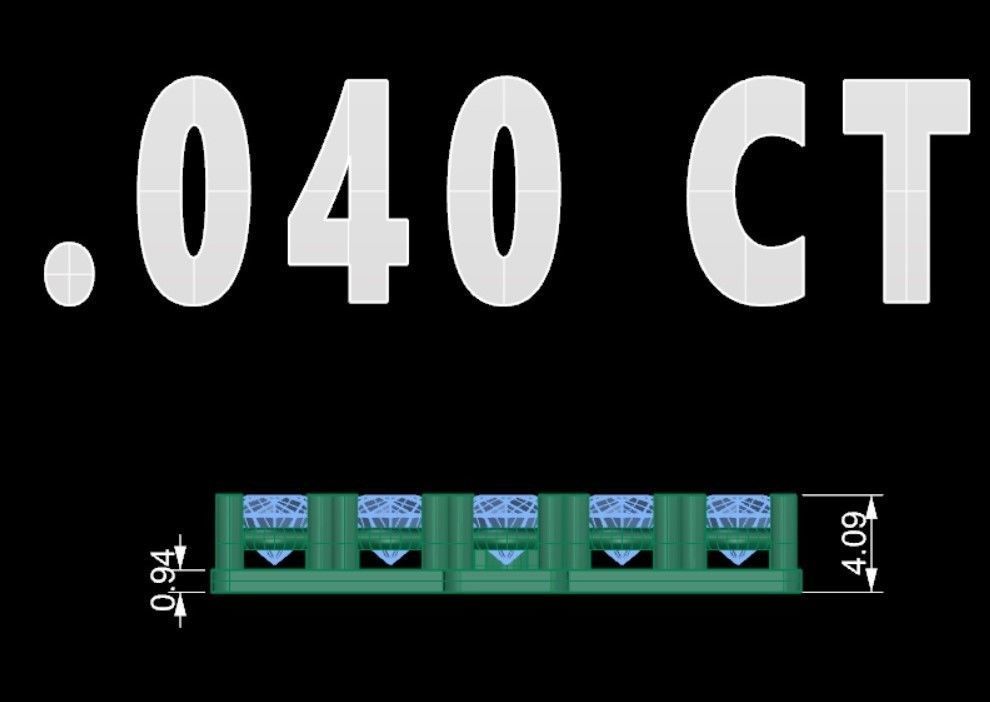 KUTSAL PIRLANTA HAC KOLYE 3DM STL OBJ FBX 3D BASKI MODELI 3D print model_12