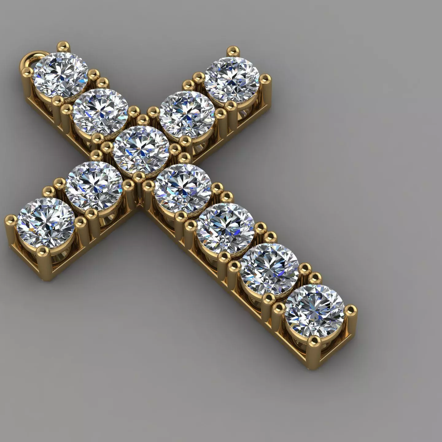 KUTSAL PIRLANTA HAC KOLYE 3DM STL OBJ FBX 3D BASKI MODELI 3D print model_0