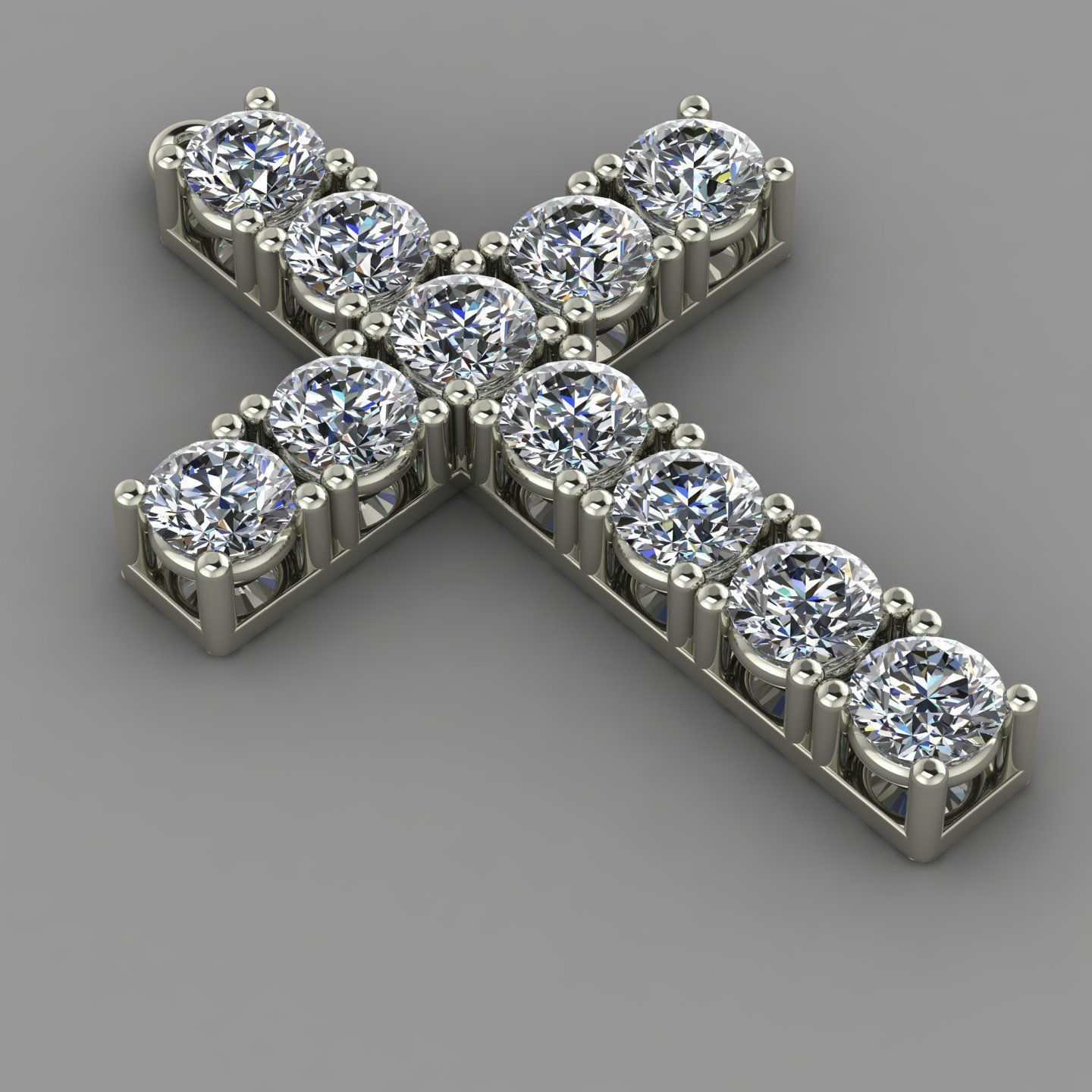 KUTSAL PIRLANTA HAC KOLYE 3DM STL OBJ FBX 3D BASKI MODELI 3D print model_2