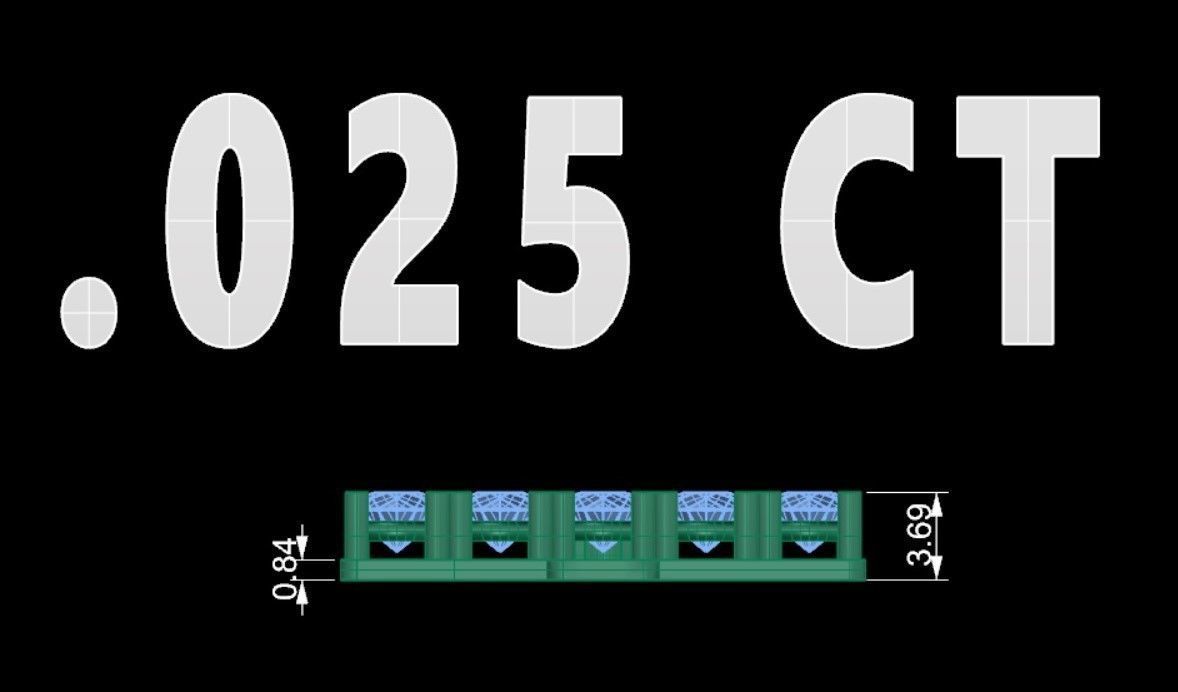 KUTSAL PIRLANTA HAC KOLYE 3DM STL OBJ FBX 3D BASKI MODELI 3D print model_8